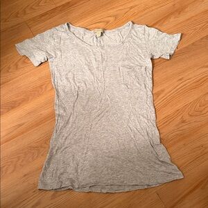 Burberry Gray Short Sleeve Tee